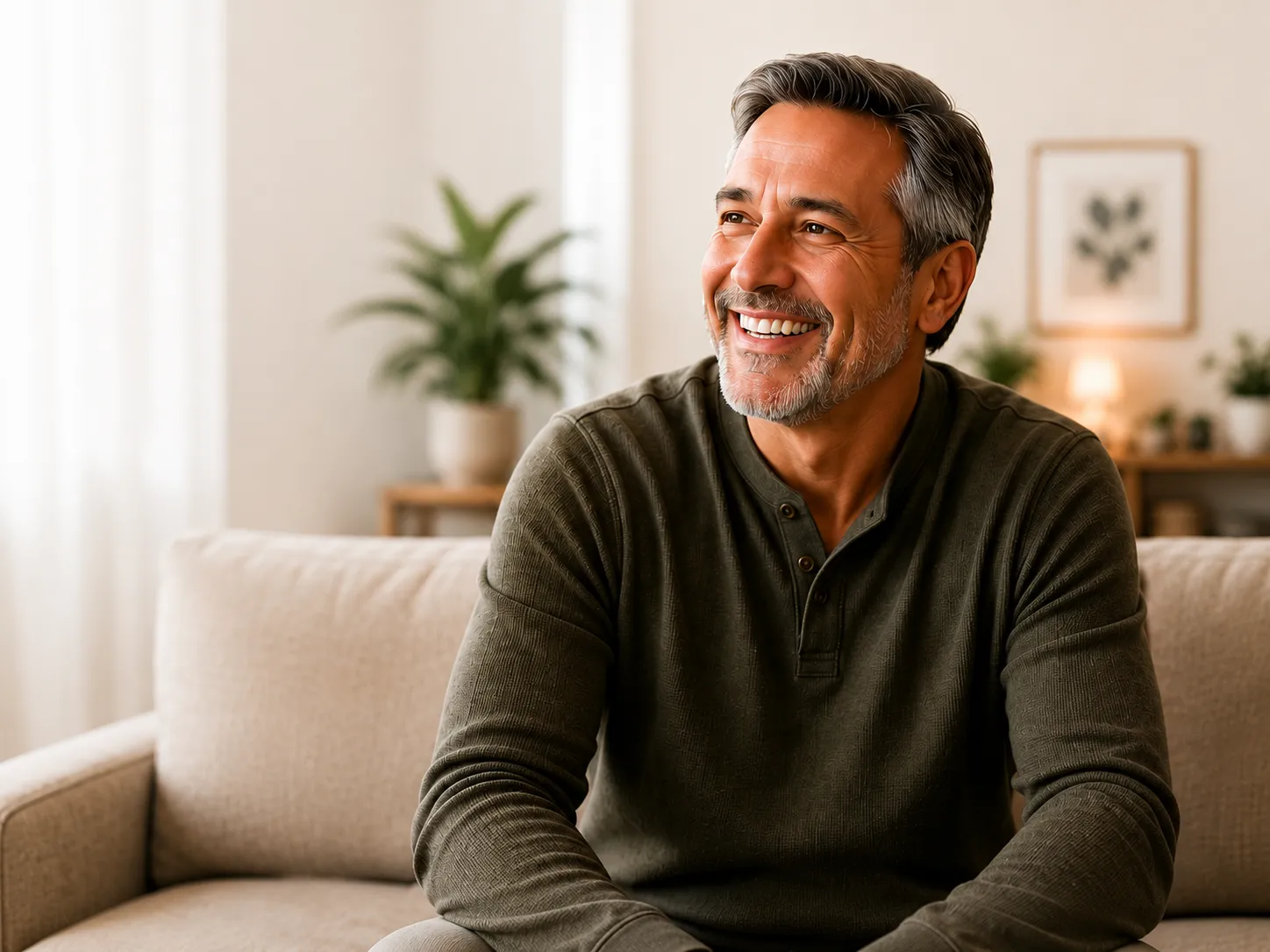 A confident, smiling patient at Modesto Dentistry And Implants
