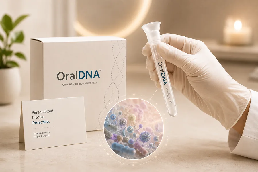 Biomarker and oral health testing
